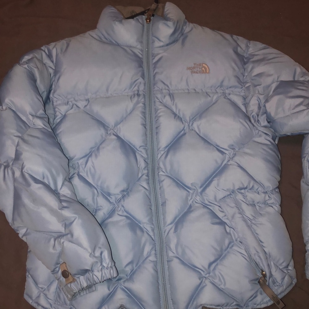 Girls Medium North Face Puffy coat